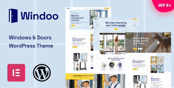 Windoo - Windows & Doors WordPress Theme