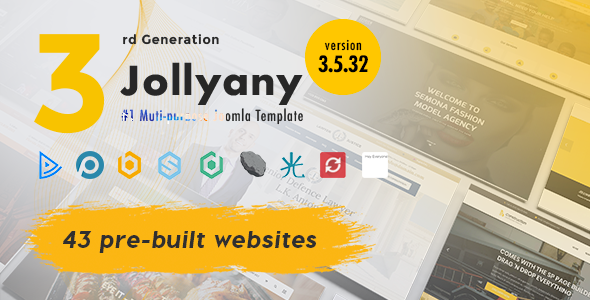 Jollyany | Multi-Purpose Joomla 5 Template