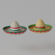 Mexican Hat Sombrero 3D model - 3DOcean Item for Sale