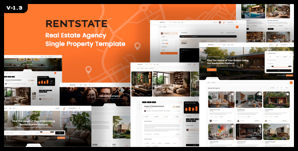 Rentstate - Directory Listing Real Estate Agency Template