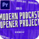 Modern Podcast Promo MOGRT for Premier Pro - VideoHive Item for Sale
