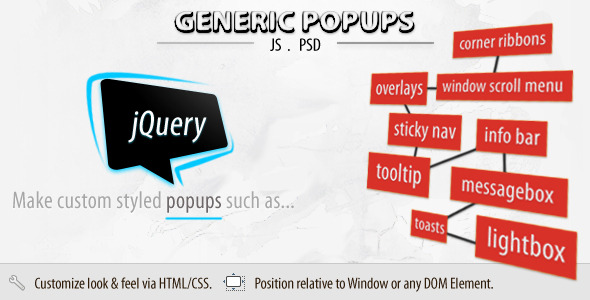 Generic Popups (jQuery)