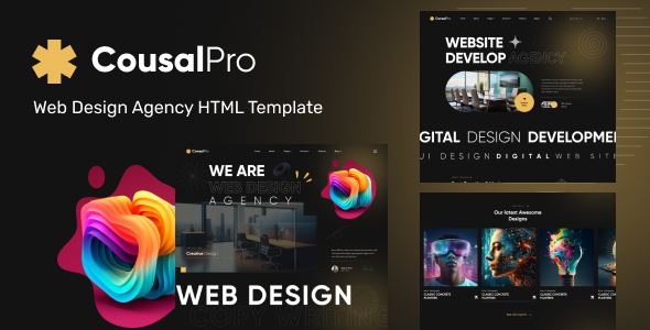 CousalPro – Web Design Agency HTML Template – 0 Sold!