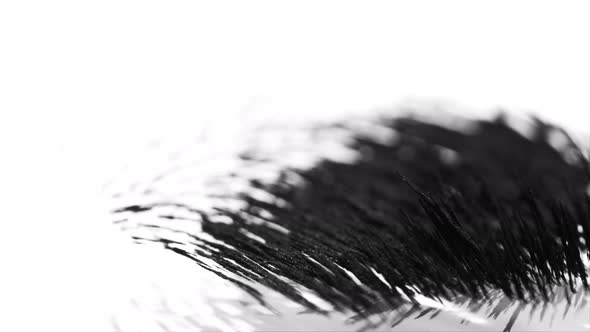 Defocused Video of Magnetic Sand Piking Up