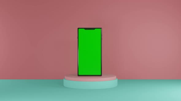 Cell phone product presentation alt