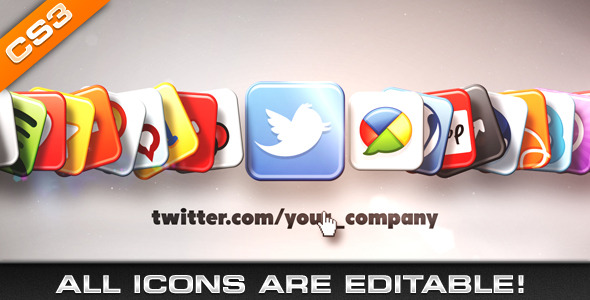 Media & Social Networks Icons alt