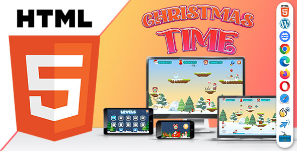 Christmas Time Game ( HTML5 ) Christmas Game