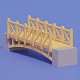 Cartoon Wooden Bridge 3D model - 3DOcean Item for Sale