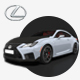 Lexus RC-F Track Edition - 3DOcean Item for Sale