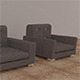 Leather Seat - 3DOcean Item for Sale