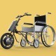 POWER ASSIST ELECTRIC MOTOR ATTACHMENT HANDCYCLE BIKE WHEELCHAIR - 3DOcean Item for Sale