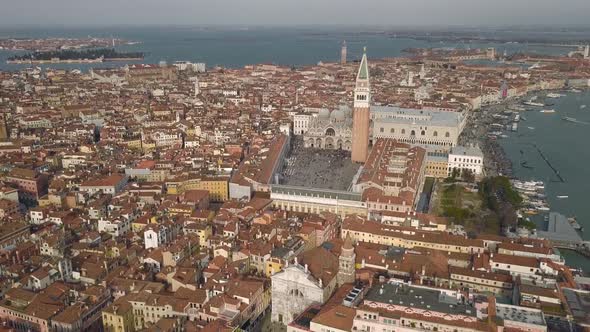 Aerial View of St. Mark's Square