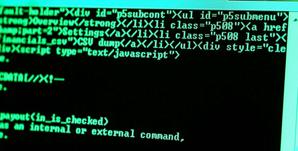Computer Screen HTML Code 6