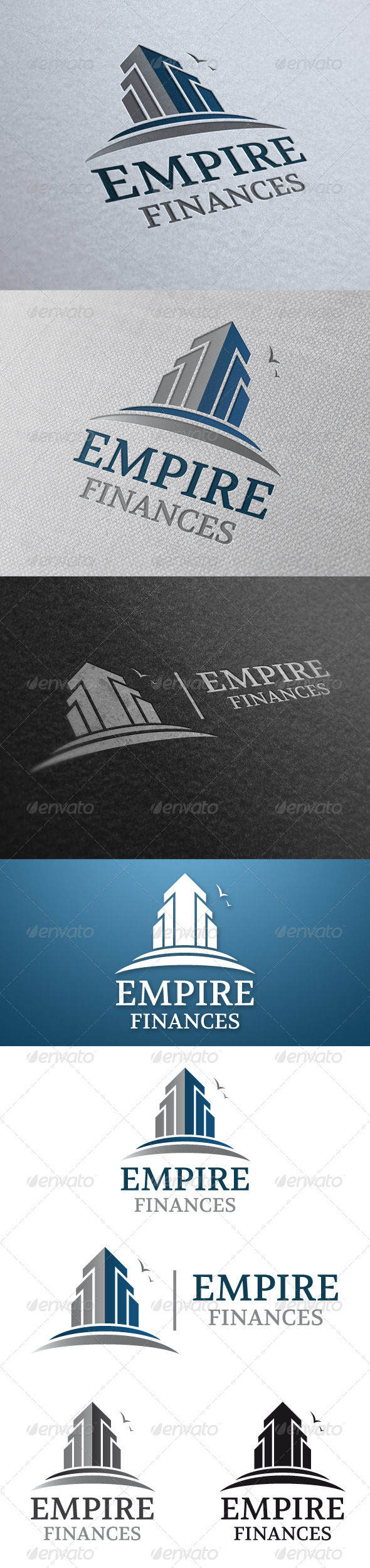 Empire Real Estate Logo Template