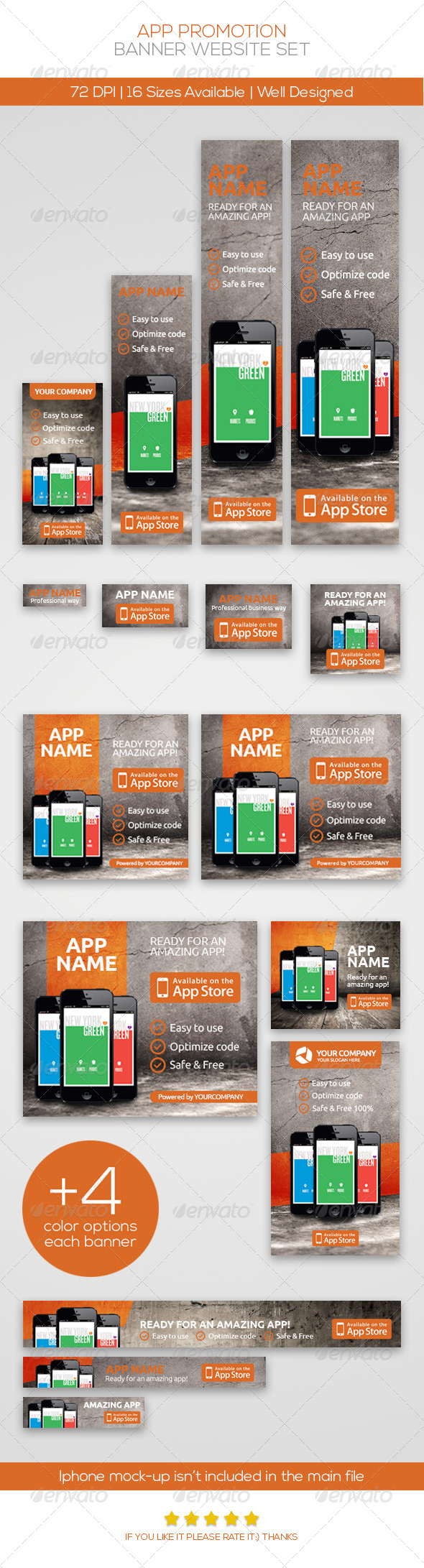 Mobile Banners Ad Templates From Graphicriver