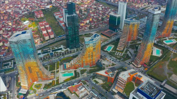 Istanbul Skyscrapers in Turkey