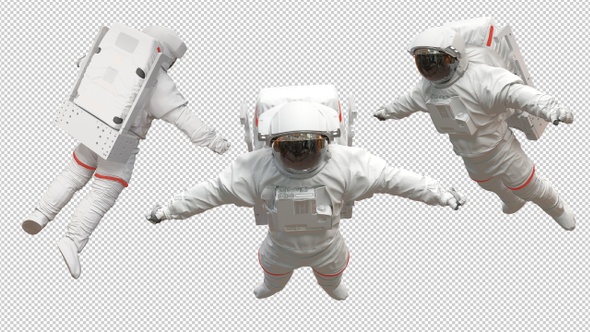 Astronaut Flying 