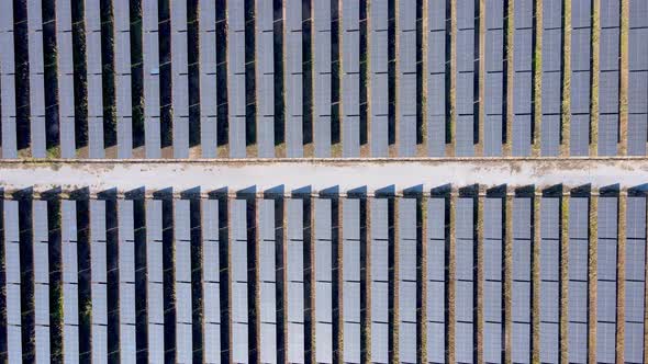 solar panels on a roof