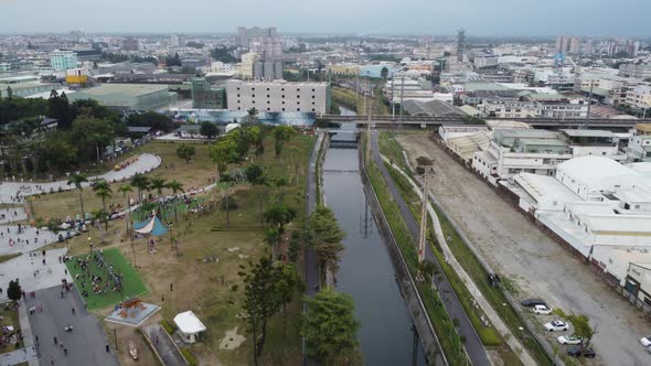 The Aerial view of Pingtung