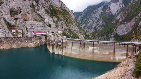 Water Dam in the Mountains