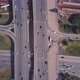 Top View of the Road Junction in the City - VideoHive Item for Sale