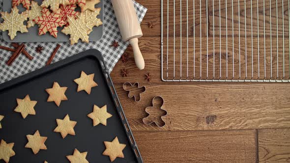 Baking cookies is Christmas tradition