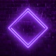 Purple Neon Light Animated On Wall Background - VideoHive Item for Sale