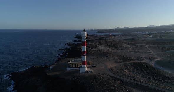 Lighthouse On The Black Sea   Lighthouse Stock Video Footage (9)