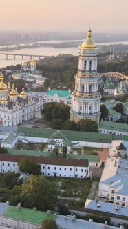 KyivPechersk Lavra in the Morning at Sunrise