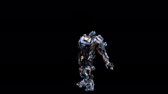 31 Robot Dancing 4K