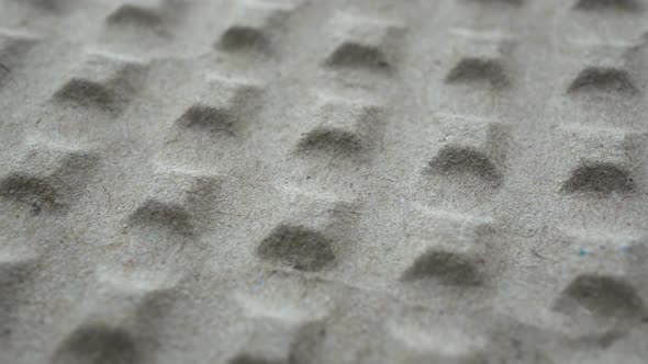 Rotation Macro Corrugated Convex Cardboard