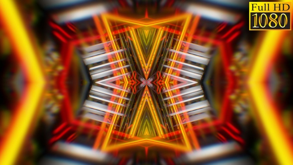 Abstract Kaleidoscope Vj Loops V5