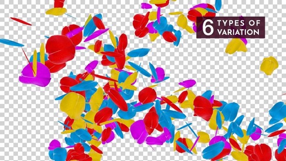 Multicolor Rose Petals alt