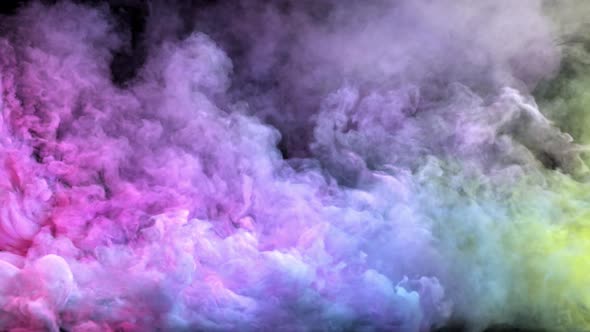 Colorful Smoke Background