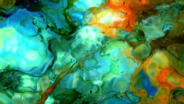 Color Explosion Abstract Art Painting alt