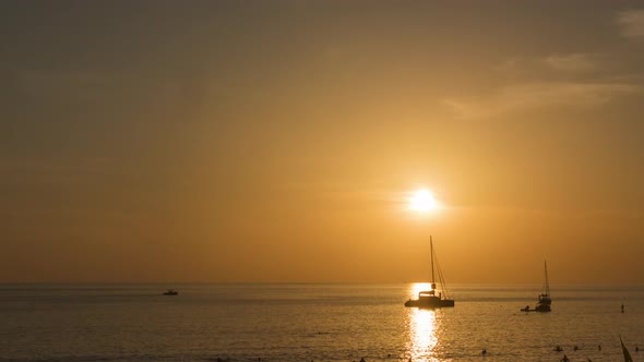 Sunset Landscape at Phuket