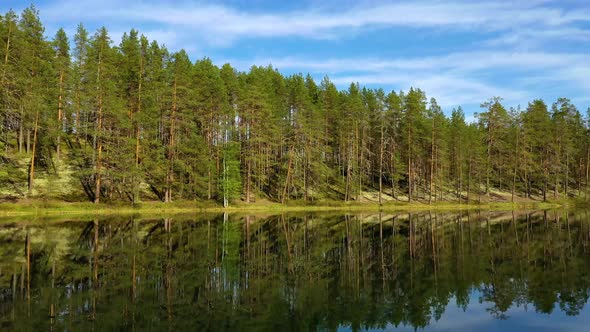 Lake and Forest in Finland