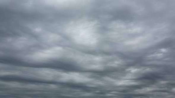 Rainy clouds in the sky