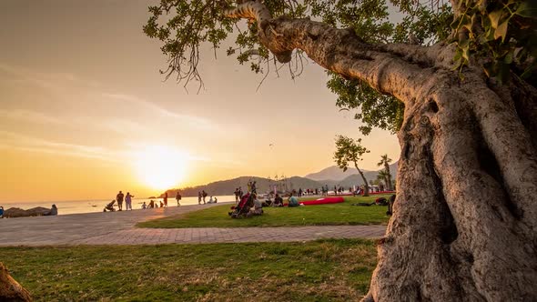 Oludeniz Turkey Landscape Timelapse