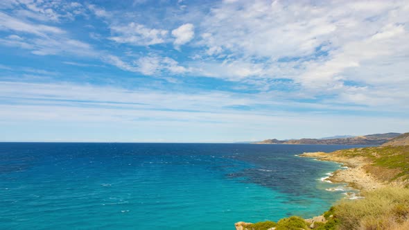 Sea Coast with Clouds alt