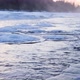 Evaporation of water over the winter river - VideoHive Item for Sale