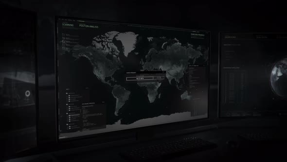 Enter the search engine user interface and look for the enemy around the world