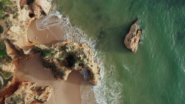 Praia dos Tres Irmaos, Alvor, Portimao, Algarve, Portugal