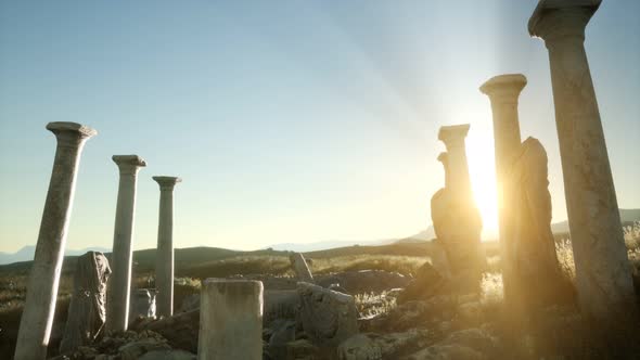 The Ancient Greek Temple in Italy