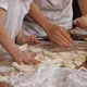Children Helping Parents to Preparing a Dough in Domestic Kitchen - VideoHive Item for Sale