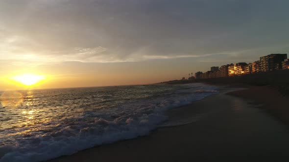 Romantic Beach at sunset