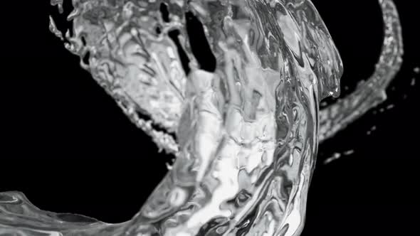 Water Splash Circle Liquid alt