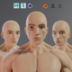 Realistic 3D Male Muscular Character Game-Ready Highly Detailed - 3DOcean Item for Sale