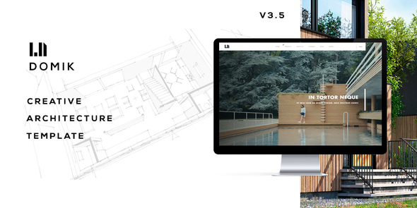 Domik -  Responsive  Architecture Template