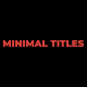 Minimal Titles - VideoHive Item for Sale